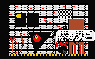 Ghastly Ghost of the 5th Dimension atari screenshot